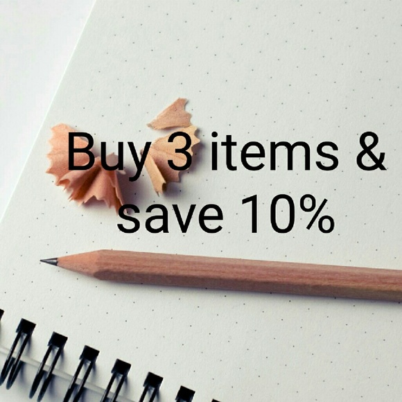 10% off 3 or more items