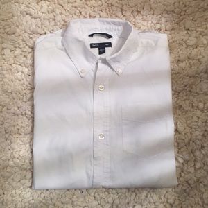 Boys Gap Kids White cotton dress shirt