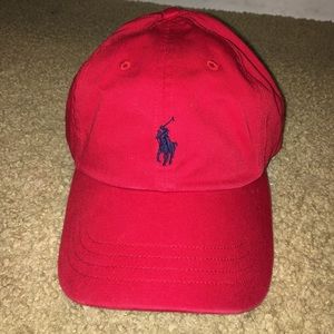 Red Polo Hat