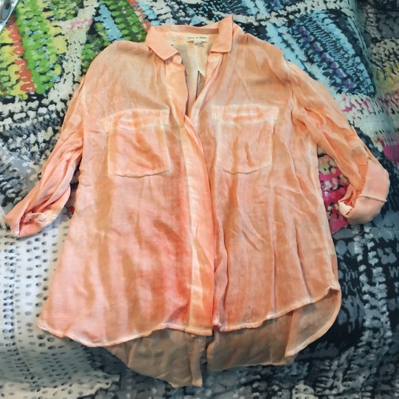 Orange cotton bottom down
