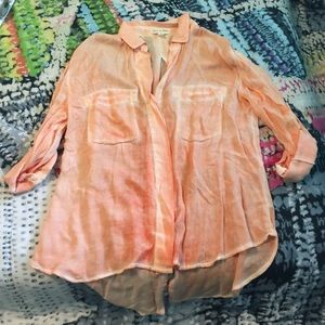Orange cotton bottom down