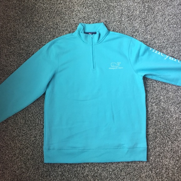 Turquoise Vineyard Vines Pullover