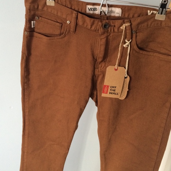 Brown Vans Jeans Brand New