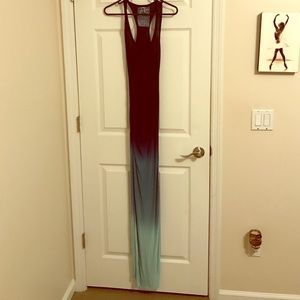 Maxi ombré dress