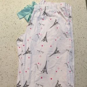 Eiffel Tower Pajama Bottoms
