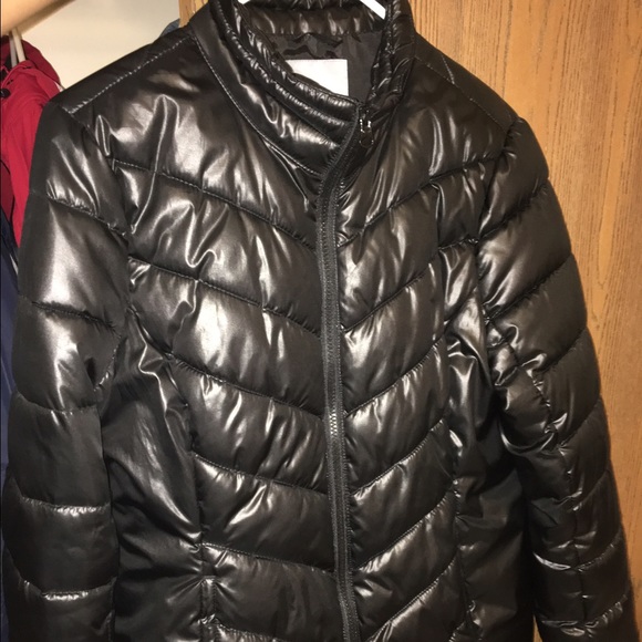 Black Bubble Coat