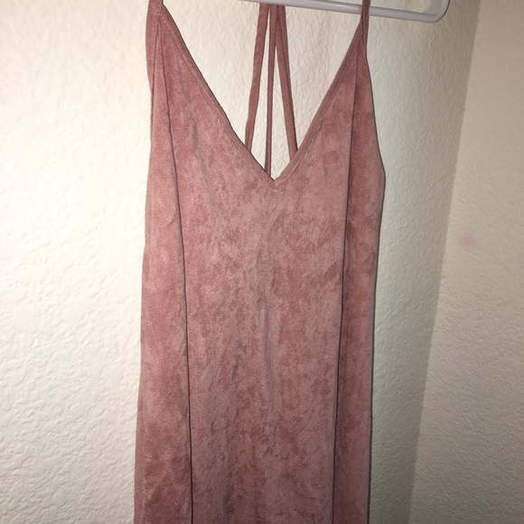 Suede top