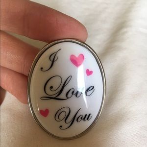 Tarina Tarantino authentic 'I Love You' ring