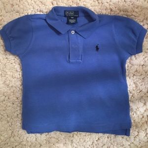 Boys Polo by Ralph Lauren periwinkle blue shirt