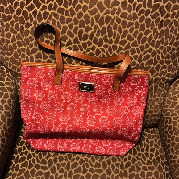 Michael Kors canvas bag