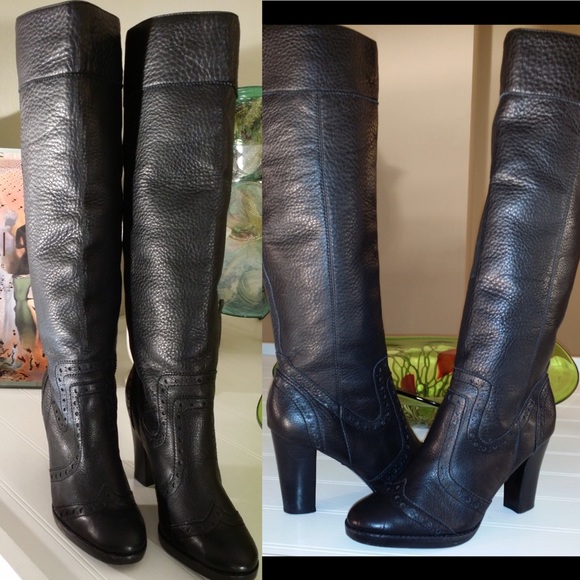 Michael Kors Leather Boots