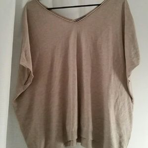Beige cashmere sweater