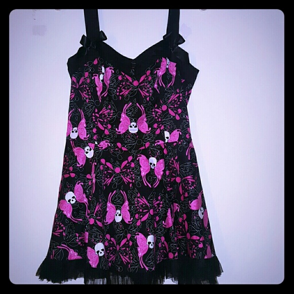 hell bunny butterfly dress