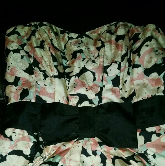 H&M strapless dress