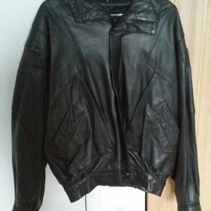 Mens leather jacket