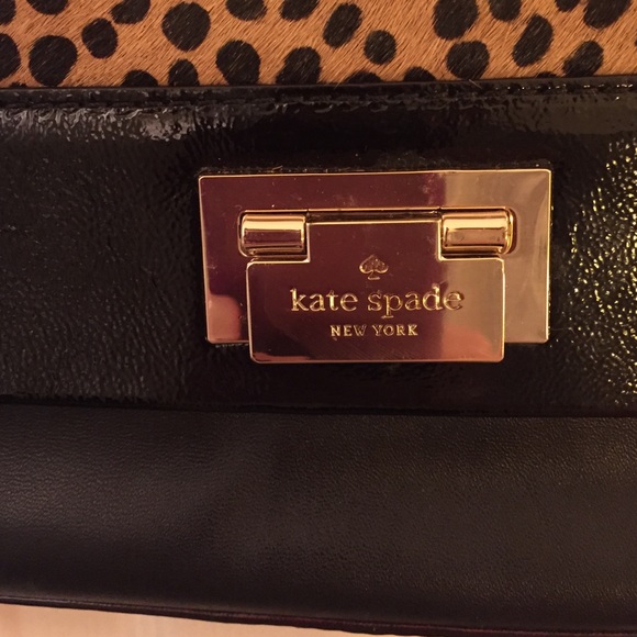 kate spade Polka Dot Calf Hair Purse - Picture 4 of 4