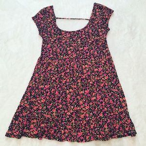 PacSun Floral Babydoll Dress