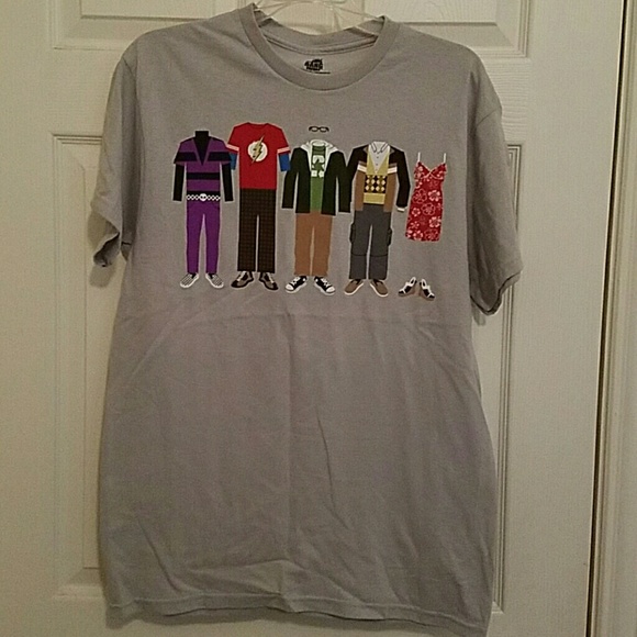 The Big Bang Theory group clothing tshirt