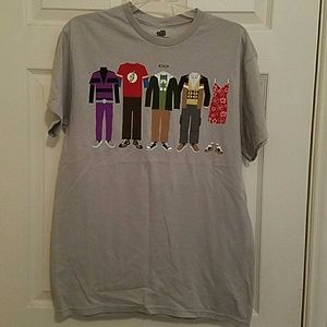The Big Bang Theory group clothing tshirt