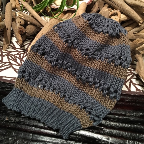Striped Beanie