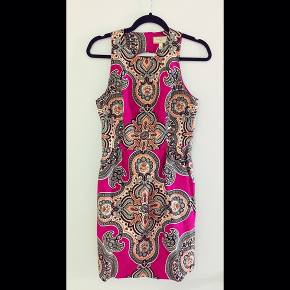 Anthropologie Brand Patterned Dress