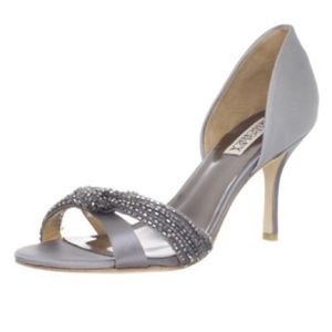 Badgley Mischka Evening Sandals Ryanne Peep Toe