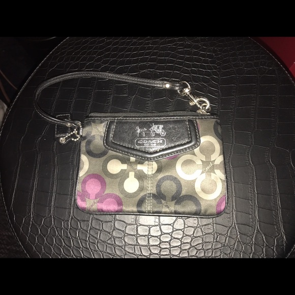 Coach wristlet