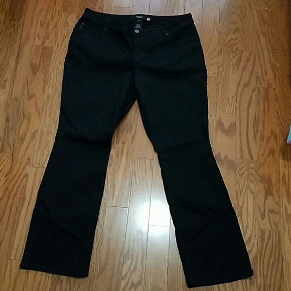 Torrid black denim size 18