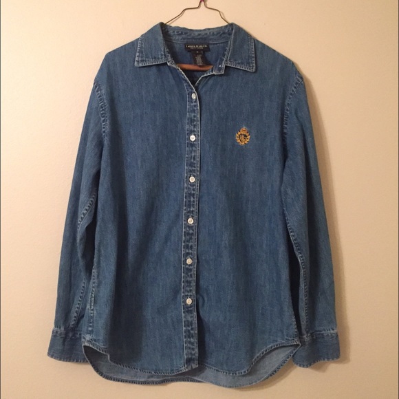 Vintage Ralph Lauren Denim Button Down