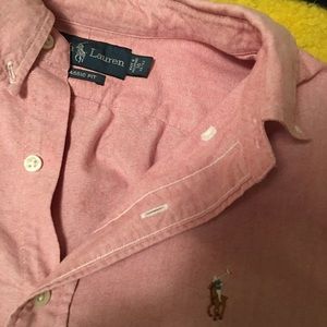Red polo Button Down