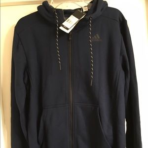 Men's sz Med zip up hoodie NWT