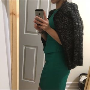 Ann Taylor 3/4 sleeve tweed jacket