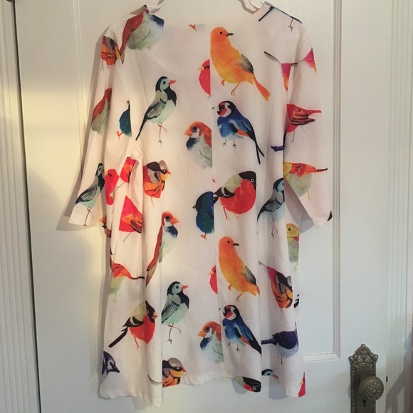 SOLD:Adorable bird dress or tunic - Picture 2 of 2