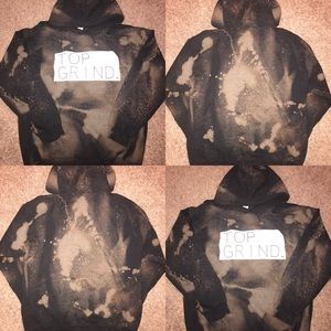 Bleached Sweater by Top Grind Clothing Co.