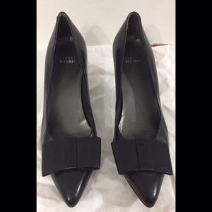 Stuart Weitzman Bow 2" Heels