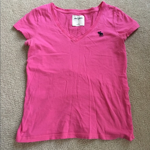 Abercrombie & Fitch A&F Kids XL Pink Tee