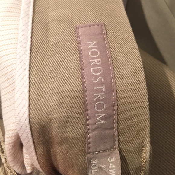 Khaki Pleated Pants - Picture 3 of 3