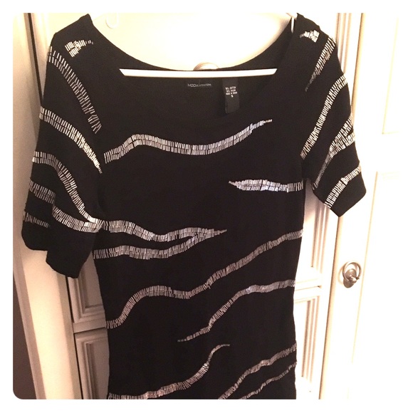 Black Embellished Dress