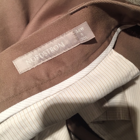 Nordstrom Dark Khaki Pants - Picture 3 of 3