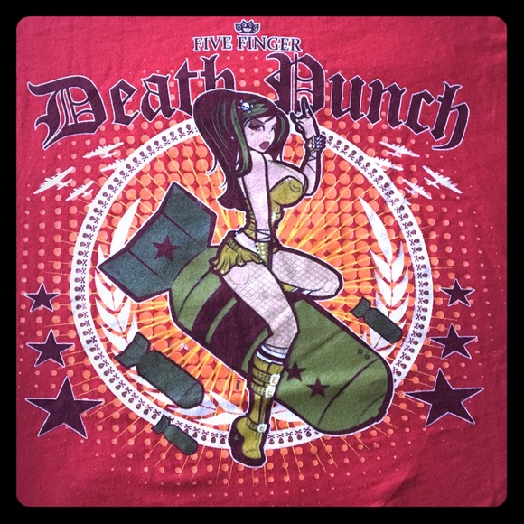Five finger death punch concert tee from 2011