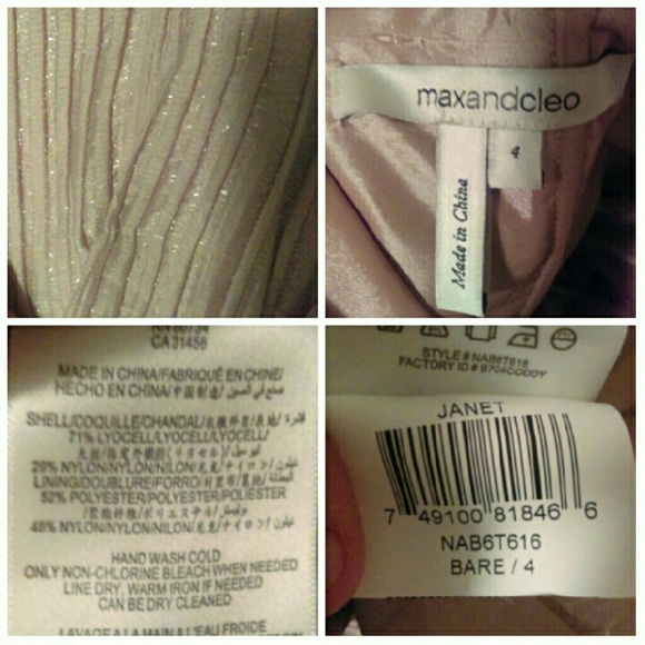 Max & Cleo Dresses - ⏳Clearance Sale⬇Nude Janet Dress by Max & Cleo Max & Cleo Dresses - ⏳Clearance Sale⬇Nude Janet Dress by Max & Cleo