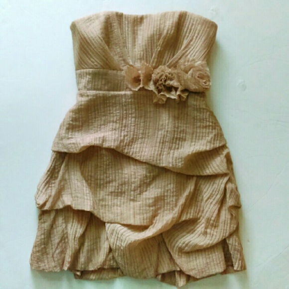 Max & Cleo Dresses - ⏳Clearance Sale⬇Nude Janet Dress by Max & Cleo Max & Cleo Dresses - ⏳Clearance Sale⬇Nude Janet Dress by Max & Cleo