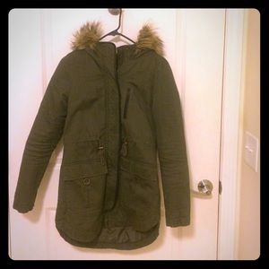 H&M utility jacket size women's us
