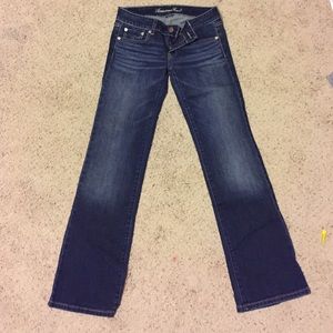 Boot cut American eagle jeans
