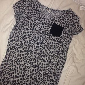 short sleeve cheetah t shirt