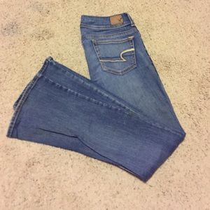 Boot cut American eagle jeans