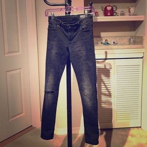 Skinny ripped jeans Asos size 28/30