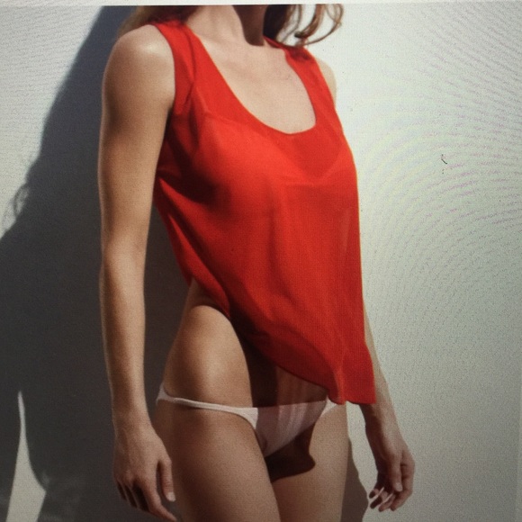 Bridge Swimwear C. Low Sheer Tank