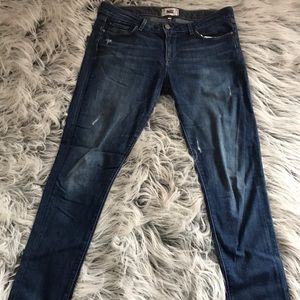 PAIGE Skyline Ankle Peg blue jean, size 31