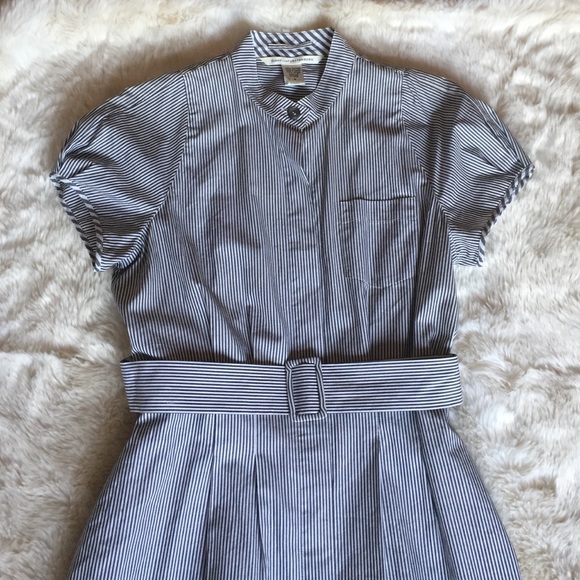 Diane von Furstenberg cap sleeve dress with belt